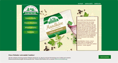 Desktop Screenshot of harzbube.de